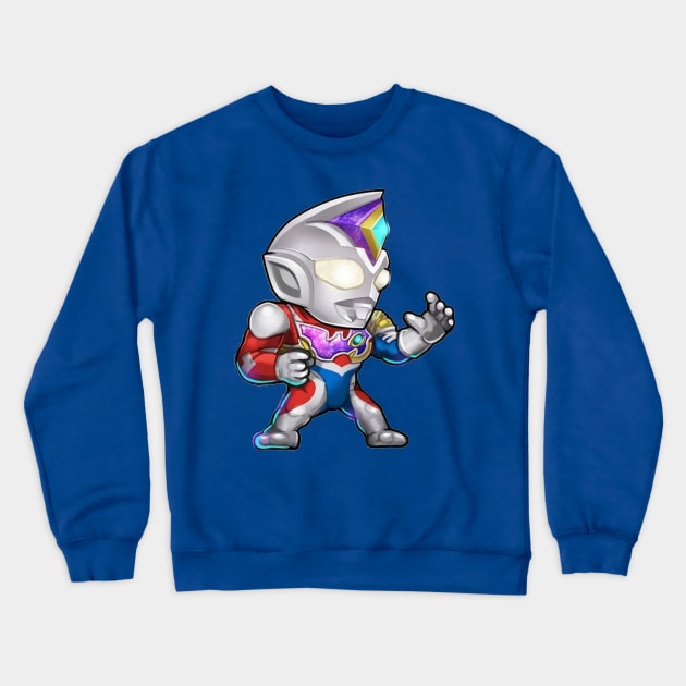 Ultraman Decker Crewneck Sweatshirt by mprokolo corgi